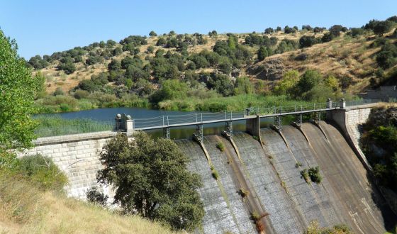 Presa del embalse del Aulencia en el Parque Regional del Curso Medio del Guadarrama / E. SÁNCHEZ